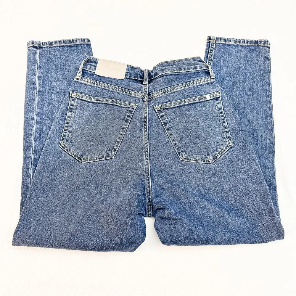 Everlane The Curvy Cheeky Jean Organic Cotton Denim Size 25 Crop